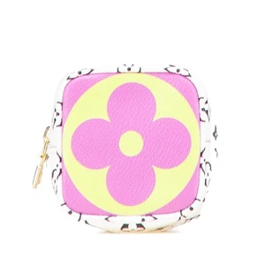 LOUIS VUITTON Monogram Giant Portomonet Cube Mini pouch M67669 Women 【Used】 - Picture 1 of 11
