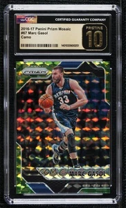 2016-17 Panini Prizm Mosaic Camo /25 Marc Gasol #67 CGC 10 Pristine - Picture 1 of 3