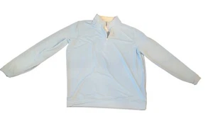 Peter Millar 1/4 Zip Pullover Herren XL blau - Bild 1 von 9