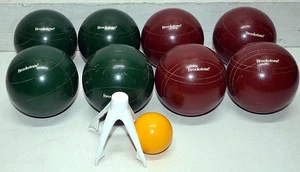 Juego de bolas Brookstone Tournament Bocce con bolsa de transporte e instrucciones - Imagen 1 de 4