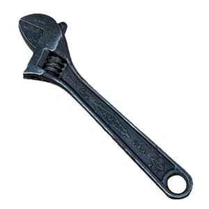 Diamond Horseshoe Co Vintage 4" Adjustable Wrench Made USA Black Oxide - Foto 1 di 9