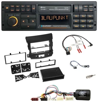 Blaupunkt USB DAB SD Lenkrad Bluetooth Autoradio für Mitsubishi Outlander aktiv - Bild 1 von 4
