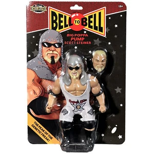 Big Poppa Pump Scott Steiner - Bell to Bell Toy Wrestling Figure - Picture 1 of 3
