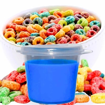 Fruity Rings Cereal Large Candle Melts Eco Soy Clean Burn Bulk Pack Vegan - Image 1 of 4
