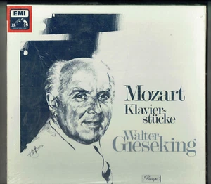 5 x 33T MOZART Vinyles COFFRET KLAVIERSTÜCKE Walter GIESEKING Piano NEUF Blister - Picture 1 of 6