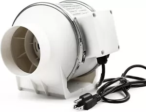 4 Inch Duct Fan, Inline Ventilation Exhaust Fan, 280 CFM Duct Intake Fan High... - Picture 1 of 6
