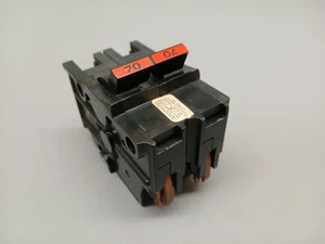 Federal Pacific 70 Amp 2 Pole Type NA Circuit Breaker FPE 240V Stab-Lok NA270 - Picture 1 of 6