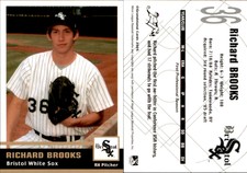 Richard Brooks 2005 Grandstand Bristol White Sox #33 Card *AutographDen*