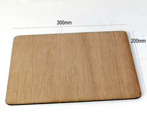 Wooden Placemats rectangle table mats Plywood 30cm x 20cm Craft Blanks - Picture 1 of 4