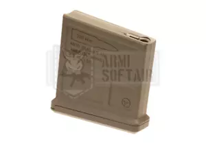 AMOEBA MAGAZINE HI CAP 55 bb STRIKER AS01 SNIPE POLYMER TAN DESERT DE AIRSOFT - Foto 1 di 1