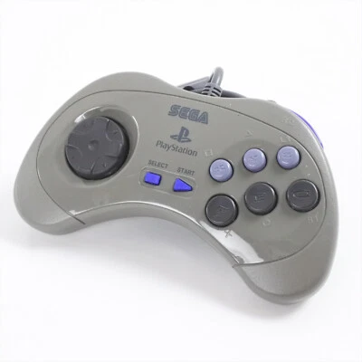 PS2 SEGA Classic Control Pad Controller Gray for PlayStation 2 1144 - Image 1 of 3