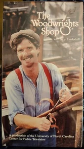 The Woodwright's Shop Log Cabin Building (VHS)  WW007 BRAND NEW PBS UNC-TV - Imagen 1 de 3