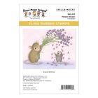 House Mouse Cling Rubber Stamp-Flower Shower, Spring Has Sprung