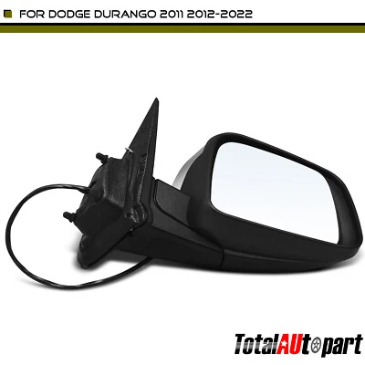 Chrome Power Manual Folding Heated Mirror for Dodge Durango 2011-2022 Passenger - Изображение 1 из 4