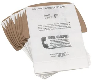 Dirt Devil Typ F Staubsaugerbeutel (10er Pack) - Bild 1 von 1