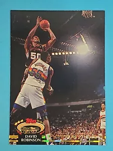 1992-93 Topps Stadium Club David Robinson San Antonio Spurs #191 (KCR) - Picture 1 of 2