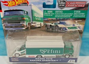 Hot Wheels Premium Mazda 787B Sakura Sprinter #16, Real Riders Team Transport - Picture 1 of 1