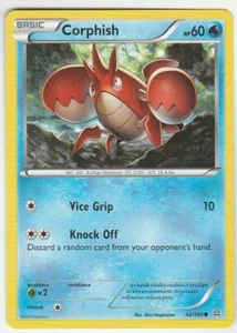 Corphish 42/160 Pokemon TCG Card XY Primal Clash - Picture 1 of 2