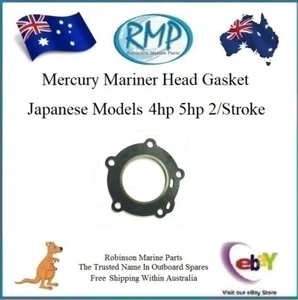 A New Mercury Mariner Head Gasket 4hp-5hp Japanese 2/Strokes # 369-01005-1 - Picture 1 of 2