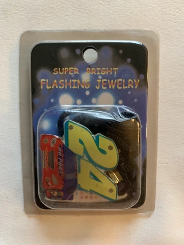 NASCAR Jeff Gordon #24 Necklace Super Bright Flashing Jewelry Cover