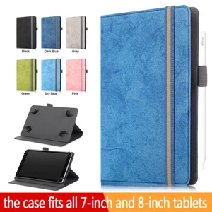 UNIVERSAL Stand Leather Cover Case For laser 7 inch tablet MID-789/786/787/790 - Picture 1 of 42