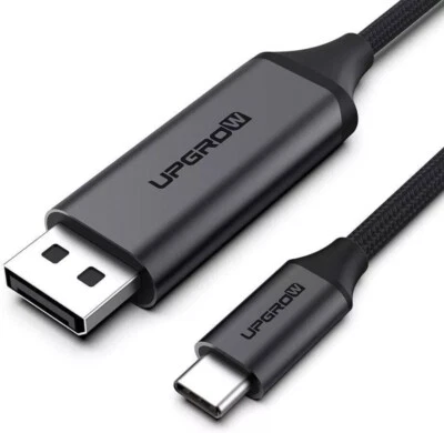 Upgrow USB C to DisplayPort Cable 4K@60Hz 6FT for Home Office USB C to DP - Image 1 of 4
