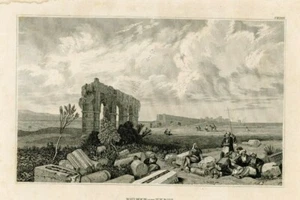 desconocido - Ruinas de Tiro; (Puerta) en Siria - o.J., grabado - Imagen 1 de 2