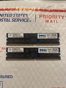 2x NANYA NT4GT72U4ND0BV-AD 4GB PC2 6400P 2RX4 Dimm WX73 Server Memory - Picture 1 of 1
