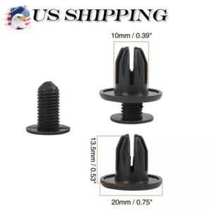 Mini Cooper Fender Liner Rivets / Clips (Expanding, Plastic) Set of 15 OEM - Picture 1 of 5