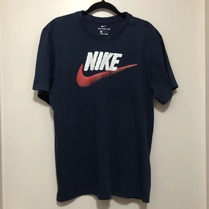 Nike T-shirt navy blue size medium - Picture 1 of 6