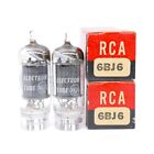 Two RCA 6BJ6 TUBES NOS NIB Match Date Codes GM[%]: 86 & 86 AMPLITREX