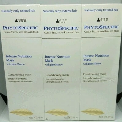 PhytoSpecific Intense Nutrition Mask Conditioning Mask 6.9oz each (LOT OF 3) - Image 1 of 3
