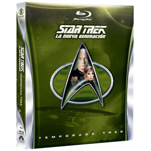 Star Trek La Nueva Generación TEMPORADA 3 (TERCERA) EN Blu-Ray CASTELLANO NUEVO