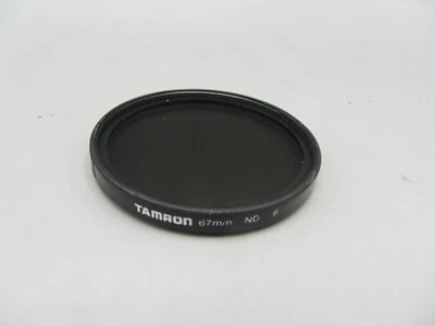 Tamron Brand 67mm Neutral Density ND 6 Screw-In Glass Lens Filter - Image 1 of 3