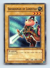 Swordsman of Landstar SDJ-002 Common Yugioh Card c1 ~ Played