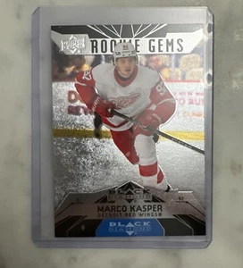 Marco Kasper 2023-24 Upper Deck Extended BLACK DIAMOND ROOKIE GEM BD-12 RED WING - Picture 1 of 2