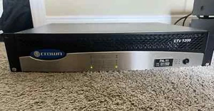 Crown CTS 1200 2-Channel, Stereo Power Amplifier 600W per Channel TESTED - Picture 1 of 4