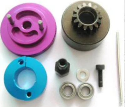 Metal 13T Teeth Tooth Clutch Flywheel Set N10238 1Set For Rc 1:10 Car Hsp Kyosho - Image 1 of 4
