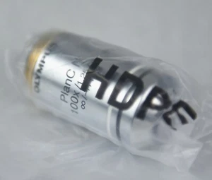 Olympus Microscope Objective Lens 100x / 1.25 Oil Plan C PlanC N UIS2 - Picture 1 of 5