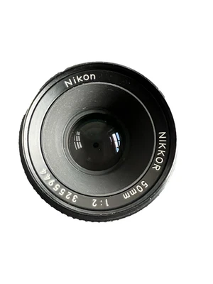 Nikon Non Ai Nikkor 50mm F2 Standard Manual Focus Lens Non - AI Lens - Image 1 of 4