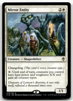 Mirror Entity #70 (LP) Commander 2016 C16 Magic MTG - Image 1 of 2