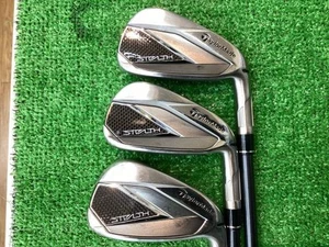 TaylorMade Stealth Iron Set 6-9,Pw 5pc Flex Stiff TENSEI RED TM60 Graphite - Picture 1 of 6