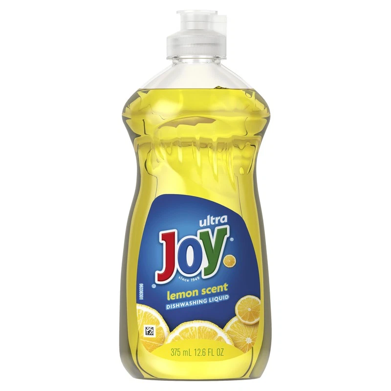 Joy JOYSU01 Lemon Scent Biodegradable Liquid Dish Soap 12.6 oz. (Pack of 25) - Image 1 of 1
