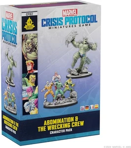 MARVEL CRISIS PROTOCOL: ABOMINATION & THE WRECKING CREW ENGLISH ESPAÑOL FRENCH - Imagen 1 de 4
