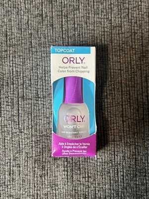 Верхнее покрытие Orly WILL'T CHIP Regular Polish устойчивое к сколам 0,6 унции  - Изображение 1 из 4