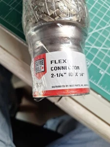 Conector flexible de tubo de escape Sure Bilt 17931 - 2-1/4" X 14" - Imagen 1 de 7