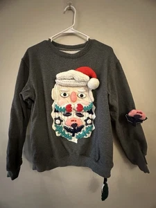 Weihnachtssweatshirt besonderes Design Unikat - Bild 1 von 5