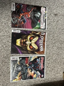 Cómics de The Amazing Spider-Man Blood Hunt #1 primera impresión y web y 2099 Exodus #1 - Imagen 1 de 4