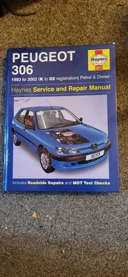 Peugeot 306 Haynes Servicing and Repair Manual 1993 to 2003 Petrol Diesel - Image 1 of 3