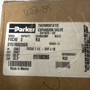Válvula de expansión termostática Parker 241423-02 FXCAE R32 refrigerante - Imagen 1 de 6